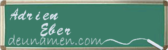 Adrien Eber Visitenkarte